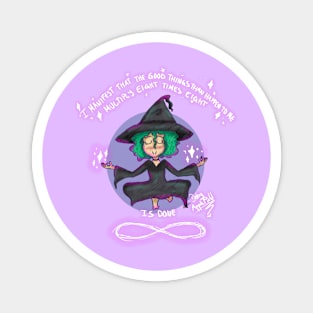 Good Vibes Witch Magnet